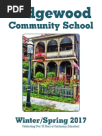 Ridgewood Community School - WinterSpring 2017