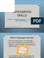 Integrating The Four Skills in English Language Teaching