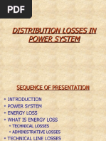 Power Distribution Losses