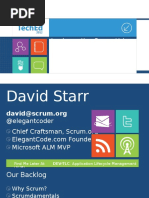 Implementing Scrum Using Team Foundation Server 2012: David Starr