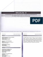 Biostatistics Primer Module 3 - Variables and Scales of Measurement