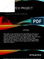 Research Project (Fire & Ice)