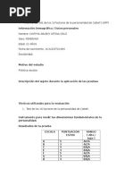 Informe Del Test 16 FP