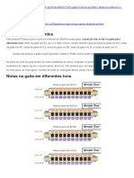 Notas Na Gaita Diatônica