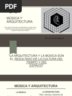 Música y Arquitectura