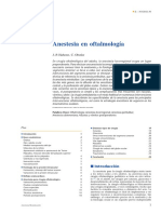 Anestesia en Oftalmologia