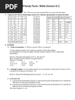 AMC 8 Handy Facts