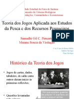 Teoria Dos Jogos Aplicada Aos Estudos Da Pesca e Dos Recursos Pesqueiros