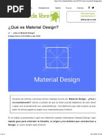 ¿Qué Es Material Design PDF