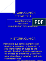 Historia Clinica Pediatrica