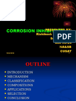 Corrosion Inhibitors: Presented By: Rishikesh Kr. Kaushik Semester-VII Roll No-24 Na&Sb Cusat