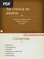 Tos Crónica en Adultos