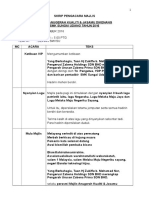 Skrip Majlis Anugerah Kualiti & Mengenang Jasa 