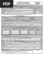 Bir Form 2305