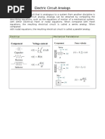 Circuit Analogs