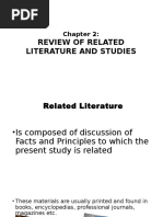 Review of Related Literature and Studies