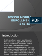 NWSSU Mobile Enrollment System