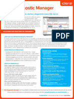 Idera Datasheet SQL Diagnostic Manager Spanish