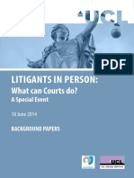 Litigants in Person What Can Courts Do June 2014