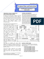 Technical Data and Instructions: Dataplot Printer Control Board Model Cb1100