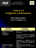 Tema 5 y 6 Antigenos y Anticuerpos