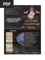 Mystery Calendar by Hektor - PDF