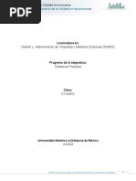 Unidad 3. Ealuacion y Control de La Calidad en Los Procesos