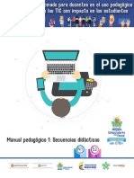 Manual Pedagógico 1 Secuencias Didácticas PDF