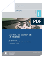 !!!!!!!!!manual de Calidad 17025!!!!!!!! PDF