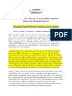 Border Immigration Enforcement Executive Order - Annotated by The National Immigrant Justice Center