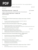 Manok Akwl Education Resume