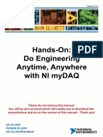 Do Engineering Anywhere Anytime With NI MyDAQ