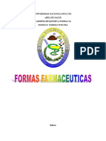 Formas Farmaceuticas