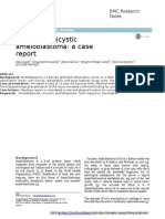 Maxillary Unicystic Ameloblastoma: A Case: BMC Research Notes