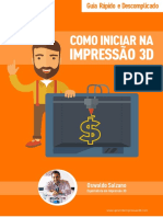 Como Iniciar Na Impressão 3D PDF