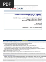 ChileGAP V4 Listado de Verificacion