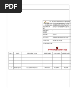 General Specification of Instrumentation