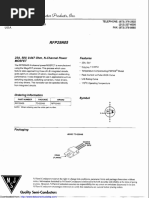 RFP25N05: S.mi-Dondiicto'i Lpioduati, One.