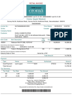 Croma-Gayatri Westend: Retail Invoice