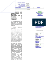 Requisitos Que Deben Reunir Los Métodos Empleados en El Proceso de Selección de Personal PDF