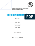 Deber de Trigonometria