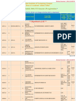 Course Schedule PR 201617 2