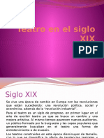 Teatro en El Siglo XIX