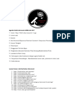 Agenda Kelab Astronomi MRSM AG 2017