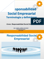 Definiciones Responsabilidad Social Empresarial