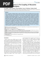 Subtype Differences in Pre-Coupling of Muscarinic Acetylcholine Receptors