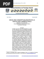 Psicología Criminológica