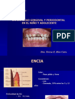 Gingivitis y Periodontitis en Niños y Adolecentes