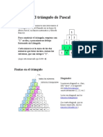 El Triángulo de Pascal