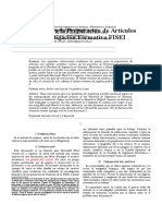 Formato Paper, Universidad Técnica de Ambato, FISEI